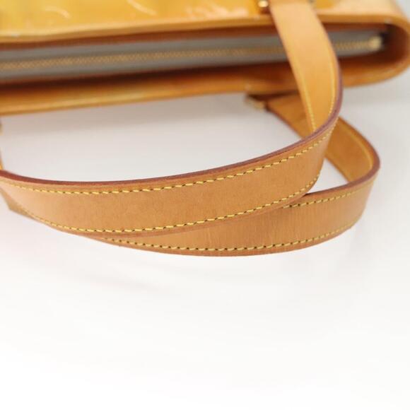 LOUIS VUITTON Monogram Vernis Houston Hand Bag Gris M91053 - Picture 7 of 13